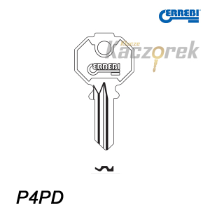 Errebi 087 - klucz surowy - P4PD
